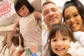 Phương Vy Idol hiếm hoi khoe ảnh con gái lai Tây, nhóc tỳ càng lớn càng xinh xắn