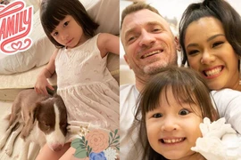 Phương Vy Idol hiếm hoi khoe ảnh con gái lai Tây, nhóc tỳ càng lớn càng xinh xắn