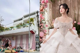 Ngôi nhà 3 tầng của Á hậu Phương Nhi tại Thanh Hóa 