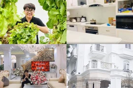 Cận cảnh căn biệt thự đẹp như cung điện của MC Đại Nghĩa