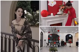 Toàn cảnh biệt thự mới hoành tráng của diễn viên Quỳnh Lương