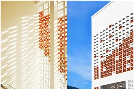 Sử dụng tường gạch thông gió, nhà hướng Tây “không sợ nóng” 