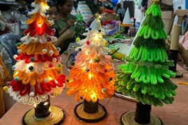 Cây thông handmade lên ngôi trong mùa giáng sinh 2023