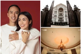 Biệt thự dát vàng xa hoa của nhà chồng Tăng Thanh Hà