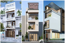 10 mẫu nhà 3 tầng 1 tum chi phí xây rẻ, đẹp hút mắt