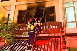 Hiện trường vụ cháy ở Thanh Hóa khiến hai trẻ tử vong