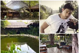 Cận cảnh nhà vườn 1.800m2 không khác resort của Johnny Trí Nguyễn