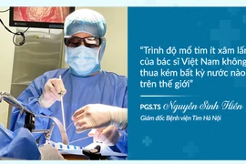 Những bác sĩ “vá” trái tim lỗi nhịp bằng kỹ thuật của tương lai