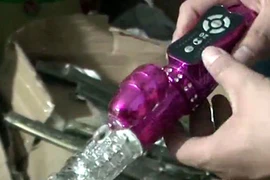 Video: Thu giữ lô súng, kiếm, dụng cụ kích dục của một phụ nữ