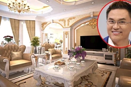 Biệt thự nguy nga như cung điện của MC giàu nhất Việt Nam