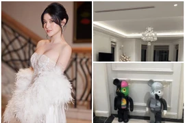 Bên trong “bạch dinh” xa hoa của Á hậu Huyền My 