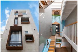 “Trầm trồ” nhà ống có cả khu vui chơi cho trẻ