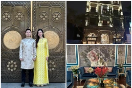 Ảnh hiếm bên trong dinh thự nhà chồng Hoa hậu Đỗ Mỹ Linh