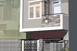 500 triệu vẫn xây được nhà 2 tầng hiện đại, đầy đủ tiện nghi