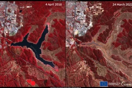 Siêu hạn hán 13 năm biến hồ nước thành sa mạc ở Chile