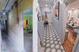 Cải tạo nhà cũ không thể ở thành không gian sống hiện đại 