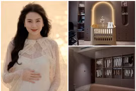 Hé lộ phòng riêng cho quý tử đầu lòng của MC Mai Ngọc