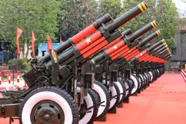 Tận mục dàn pháo lễ kỷ niệm 70 năm chiến thắng Điện Biên Phủ