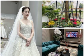 Cận cảnh biệt thự ven sông đẹp lung linh của hot mom Hằng Túi 