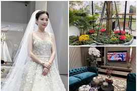 Cận cảnh biệt thự ven sông đẹp lung linh của hot mom Hằng Túi 