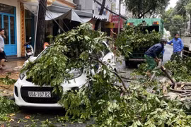 Ảnh hưởng bão số 2: Mưa giông làm tốc mái, xiêu vẹo 17 căn nhà ở Cần Thơ