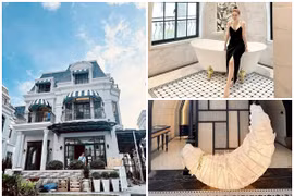 Toàn cảnh biệt thự 450m2 bề thế của Đoàn Di Băng