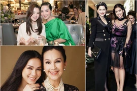 Những cặp mẹ con nổi tiếng giàu có, xinh đẹp như hoa hậu