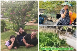 Biệt phủ dưỡng già rộng thênh thang của NSND Hồng Vân