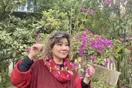 Mỏi mắt ngắm nhà vườn “thẳng cánh cò bay” của NSND Thanh Hoa