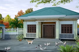 10 mẫu biệt thự vườn mini đẹp mắt dưới 1 tỷ đồng