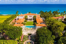 “Đột nhập” siêu biệt thự phá vỡ kỷ lục mà ông Trump từng lập năm 2008