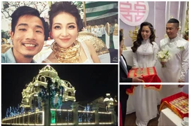 Những đám cưới trăm cây vàng của con nhà đại gia 