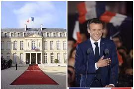 Bên trong cung điện ở và làm việc Tổng thống Pháp