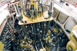 Nga bất ngờ công bố hình ảnh bên trong tàu ngầm hạt nhân 