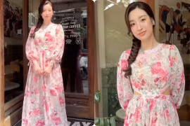 Đỗ Mỹ Linh khoe visual nức nở, style tiểu thư gây mê