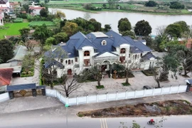 Toàn cảnh biệt phủ nguy nga của Hậu “Pháo” tại Vĩnh Phúc