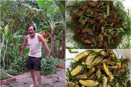 “Đại gia 10.000 m2 đất” Giang Còi khoe 2 món đặc sản