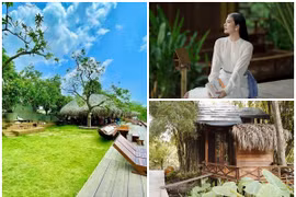 Vườn sinh thái 50.000m2 “đẹp như tranh vẽ” của Vân Trang