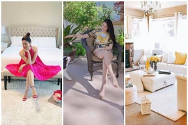 Sinh con thứ 2 tại Mỹ, Phạm Hương sống trong biệt thự đẹp cỡ nào?