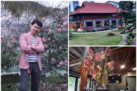 Cận cảnh “biệt phủ” tiền tỷ ở ngoại ô của NSND Xuân Bắc 
