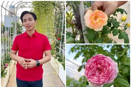 Vườn hồng ngoại “bung nở hết cỡ” trong nhà Khánh Thi - Phan Hiển 