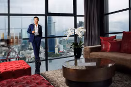 Choáng ngợp căn penthouse view siêu đỉnh của Trần Bảo Sơn