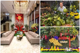 Biệt thự 60 tỷ của Đàm Vĩnh Hưng ngập tràn sắc xuân