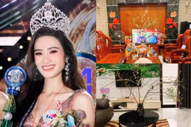 Hé lộ căn nhà khang trang của tân hoa hậu Huỳnh Trần Ý Nhi