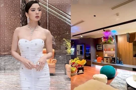 Cận cảnh biệt thự sang trọng của Lệ Quyên tại Hà Nội 