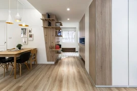 Chung cư cũ 40 năm biến thành căn hộ hiện đại siêu đẹp