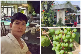 Biệt thự như resort của nam ca sĩ đông con bậc nhất showbiz Việt