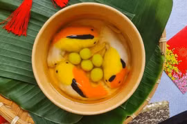 Độc lạ đủ loại cá chép tiễn ông Công ông Táo về trời