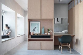 Mê tít căn hộ 33m2 thoáng rộng, ngập ánh sáng đến bất ngờ