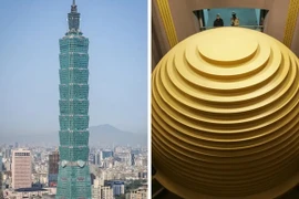 Cận cảnh tòa nhà chọc trời 101 tầng “không ngán” động đất